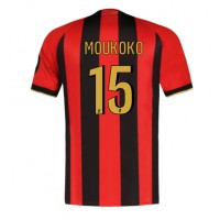 OGC Nice Youssoufa Moukoko #15 Replika Hemmatröja 2024-25 Kortärmad